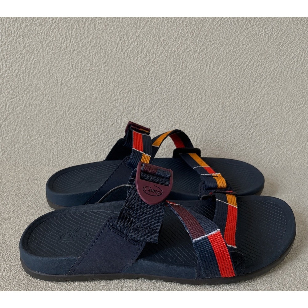 Chaco Women's Lowdown Slide Navy Sandals sz 10 JCH108023